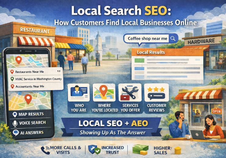 Local Search SEO: How Customers Find Local Businesses Online How customers find your business today?